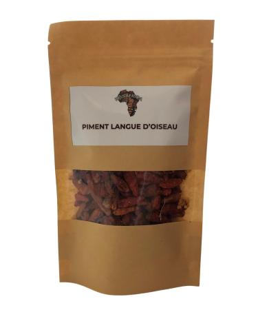Piments Langue d Oiseau entiers Piments s ch s naturels Saveur intense et piquante 25g Pour sauces grillades et plats traditionnels