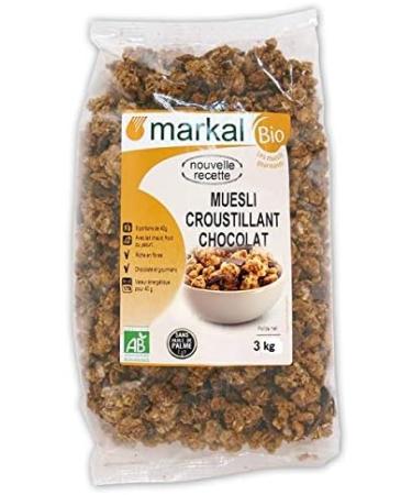 Markal - Crunchy Chocolate Muesli 3Kg - Sold per unit - Buy Online on GoSupps.com
