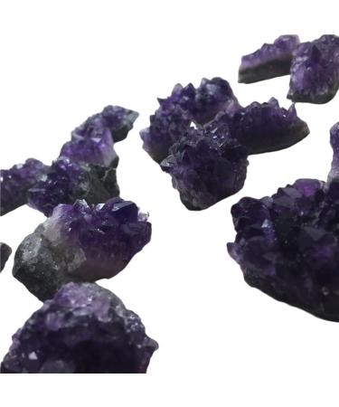 Room Decoration 20g-50g Natural Raw Amethyst Quartz Purple Crystal Cluster Stones Specimen Home Decoration Crafts Decoration Ornament Great Choice for Home Decoration (Color : 20-30g) - Buy Online on GoSupps.com