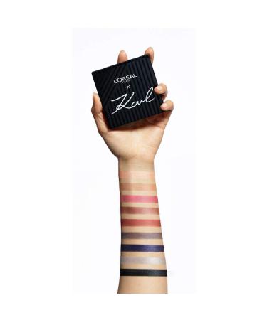 L'Or al Paris Karl Lagerfeld Eyeshadow Palette 01 - Buy Online Worldwide | Fast International Shipping - Buy Online on GoSupps.com