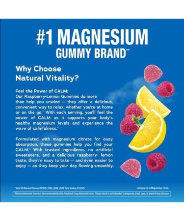 Larksh E Calm NOmegas Calm RaspberryLemon 60 Gummies - Buy Online on GoSupps.com