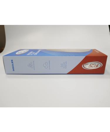 PCSSole High Arch Support Insoles - Orthopedic Shoe Inserts for Flat Feet & Plantar Fasciitis - Men & Women (6-9) - Red 26cm - Buy Online on GoSupps.com