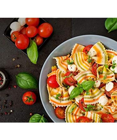 Donne Del Grano Organic Rainbow Bow Tie Pasta Noodles 8.8 Oz - Pack of 2 | Gourmet Italian Vegetable Colored Pasta - Buy Online on GoSupps.com