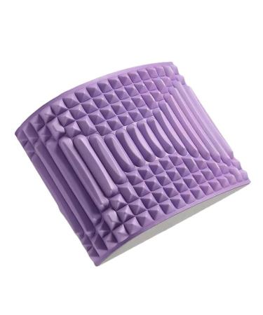 Back extensor and neck extension 2 in 1 align neck and back extensor Back Neck Cracker for Lower Back Pain Relief to relieve the neck and back pain purple