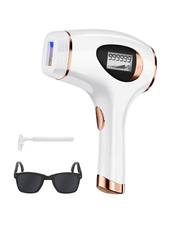 REDFMG Laser Hair Removal for Women - IPL Hair Removal Device With Ice Cooling Technology  Painless Permanent Hair Remover for Reduction in Hair Growth Body & Face
