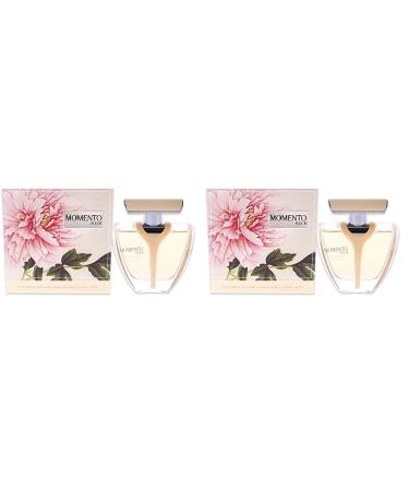 Armaf Luxe Momento Fleur EDP Spray Women 3.4 oz (Pack of 2) Modern 3.4 Fl Oz (Pack of 2)