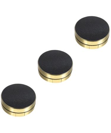 PLAFOPE 3pcs Two-layers Boxes Empty Cushion Foundation Compact Case Puff Ashtray with Lid Containers Pressed