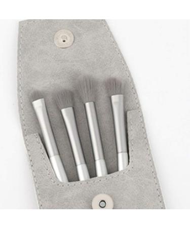 Buy Professional Eye Makeup Brush Set - 4 Non-Irritating Synthetic Brushes & Travel Bag - Perfect for Flawless Makeup - Buy Online on GoSupps.com