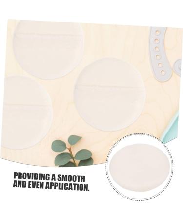 15 Pi ces Houppettes Rondes Douces pour Applicateurs Poudre Corps Ergonomiques et Portables Accessoires Toilette Naissance Texture Ultra Douce pour Peau Sensible - Buy Online on GoSupps.com
