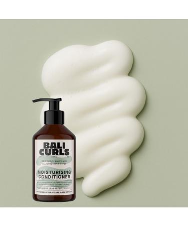 Bali Curls Moisturizing Conditioner moisturizing rinse with shea butter coconut oil and ylangylang extract for the care of natural curls vegan hair conditioner for dry hair - Buy Online on GoSupps.com