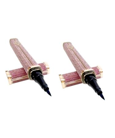 FOMIYES 2pcs Eye Supplies Women Pen Cosmetic Accessory Beautiful Liner Skin Makeup Liquid Smooth Eyeliner