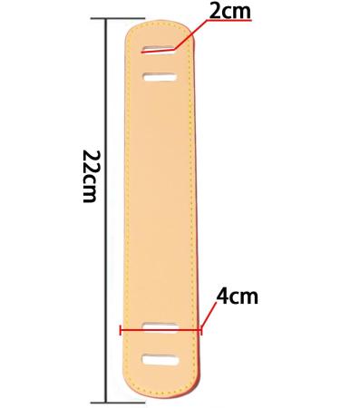 UxicRuya Leather Shoulder Strap Replacement Shoulder Rest for Laptop Case Tote light Khaki S - Buy Online on GoSupps.com