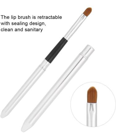 Lip Brush for Lipstick Retractable Lipstick Brush with Bristles for Precise Lip Contouring Smear Powders Evenly for Lasting Makeup - Buy Online on GoSupps.com