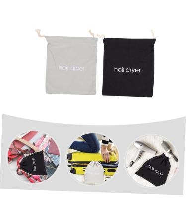 VINTORKY 2pcs Hair Dryer Storage Bag Makeup Bag Organizer Bathroom Containers Travel Hair Dryer Bags Tote Bag - Buy Online on GoSupps.com