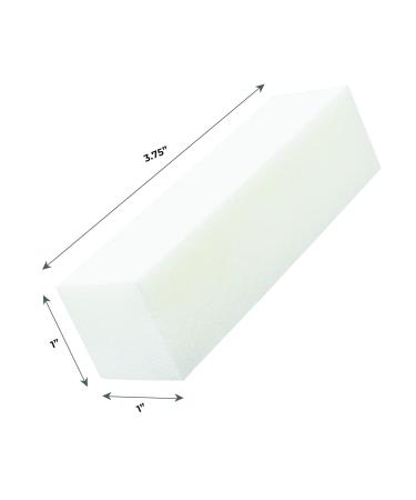 ForPro Super White Buffing Block 120 Grit - 20-Count | Manicure and Pedicure Nail Buffer - Buy Online on GoSupps.com