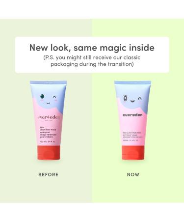 Evereden Healthy Morning DUO Kids Spa Headband for Girls: Clean & Vegan Skin Care Bundle | Cloud Face Wash + SPF 20 Mineral Face Cream | Non-Toxic | Easy-to-Use Skincare - Buy Online on GoSupps.com
