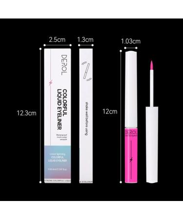 Eyret Orange Liquid Eyeliner - Waterproof Neon Makeup for Women and Girls - Buy Online on GoSupps.com