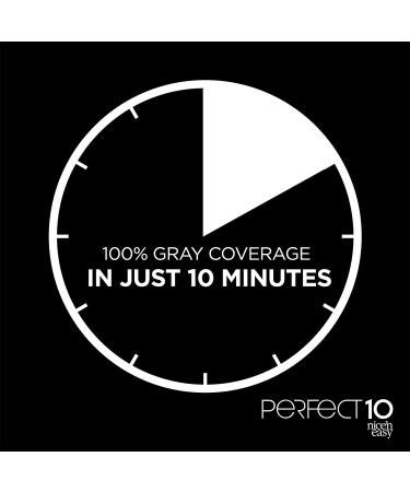 Clairol Nice'n Easy Perfect 10 Dark Brown Permanent Hair Dye - Pack of 2 - Buy Online on GoSupps.com