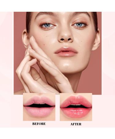 Fruit Lip Oil 4 Sticks Changing Lip Oil Moisturizing Lip Gloss Nourishing Lip Oil Moisturizing Lip Glaze with Transparent Fruit Flavor - Buy Online on GoSupps.com