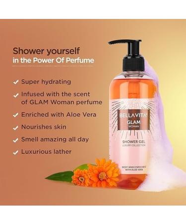 Refreshing Body Wash for Women - Deep Cleansing & Hydrating Shower Gel 500ml | Soft & Smooth Skin - Buy Online on GoSupps.com