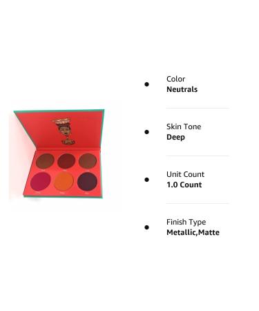 Juvia's Place Saharan Vol.1 Blush Palette - Mauve & Browns for Darker Skin | Vegan & Cruelty-Free - Buy Online on GoSupps.com