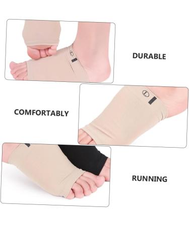 NOLITOY Arch Support Socks & Insoles - 6 Pairs Cushion Pads for Heel Spurs & High Arches - Orthotic Shoe Inserts for Men & Women - Buy Online on GoSupps.com