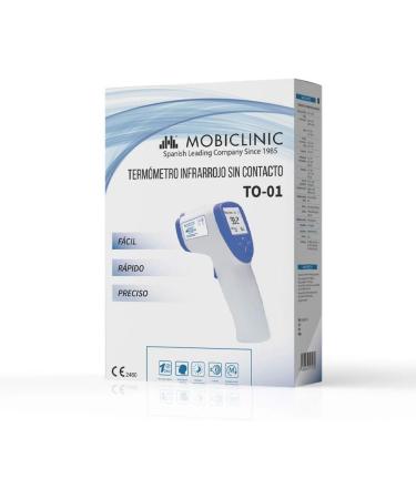 Mobiclinic Forehead Thermometer TO-01 European Brand Infrared Thermometer CE Marking Fever Alarm LCD Display Non-Cont - Buy Online on GoSupps.com