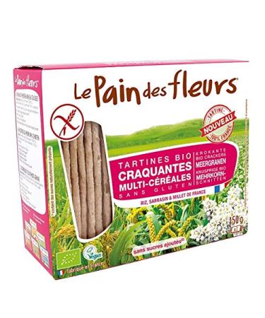 Le Pain Des Fleurs Crunchy Multi-Cereal Tartine 150g - Sold by Unit