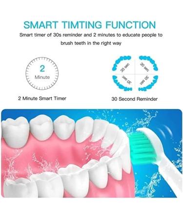Corsehild Electric Toothbrush Adult Rechargeable Sonic Automatic Soft Bristle Toothbrush Household Waterproof - Buy Online on GoSupps.com