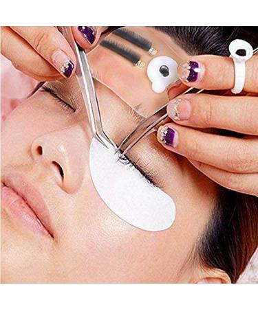 Eyeline Glue Palette - 180pcs Waterproof Sticker Paper for Eyelash Glue Holders on Jade Stone | Disposable & Durable - Buy Online on GoSupps.com
