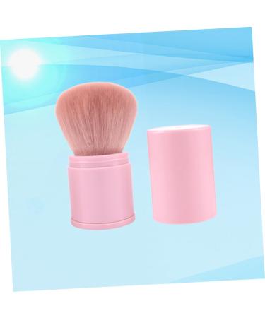 DOITOOL Flexible Makeup Brush Loose Powder Brush Washable Makeup Brush Highlighters Powder Brush for Travel Makeup Powder Puff Face Powder Cosmetic Paint Hair Accessories 8.3x3.3cm Pink - Buy Online on GoSupps.com