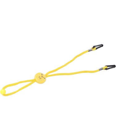 Ear Lanyard Mouth Muffle Holder Strap Prevents Sliding Losing Safe Hygienic Nylon for Home for Outdoors for Elderly for Adults for School for Children(yellow) - Buy Online on GoSupps.com