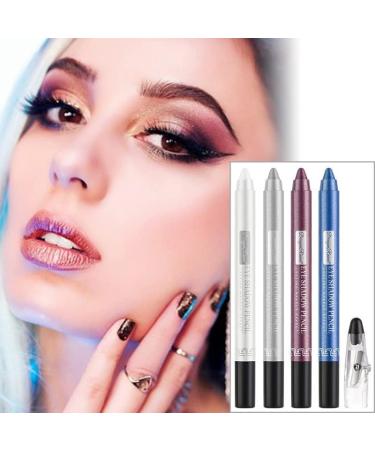 Glitter Eyeshadow Stick Colorful Set Eye Shadow Pen Eyeliner Eye Shadow Pencil Waterproof & Long Lasting Glitter Eyeshadow Stick Eye Makeup (Color : 05#) - Buy Online on GoSupps.com
