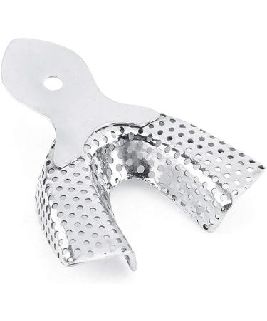 6PCs Stainless Steel Dental Impression Trays - Autoclavable Upper & Lower U Shape Cast Tools | International Shipping Available - Buy Online on GoSupps.com