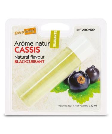 D co Relief - Natural Blackcurrant Flavour 30ml - Food Flavour for Baking Cooking - Professional Ingredient