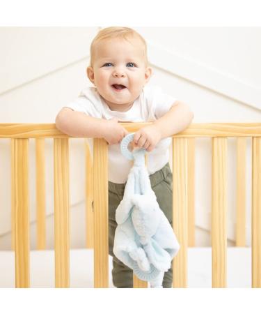 Bella Tunno Teether Buddy - Soft Plush Baby Lovey with Textured Teether and Rattling Head - Dog Theme - Buy Online on GoSupps.com