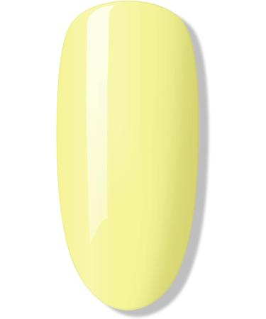 Bluesky Gel Nail Polish SS22: SS2203 Pastel Yellow 10ml | Long Lasting & Chip Resistant | Spring 2022 Collection - Buy Online on GoSupps.com