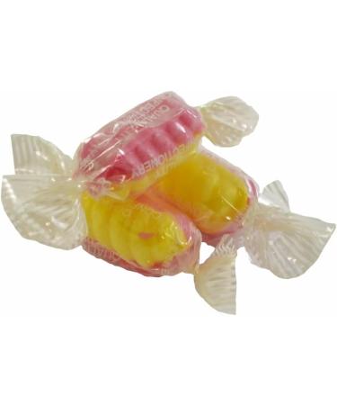 Old Timers Stockley's Rhubarb & Custard Fruit Flavour Hard Boiled Sweets in Victorian Style 970 Millilitre Plastic Jar 600 Grams - Buy Online on GoSupps.com