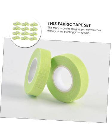 Angoily 24 Rolls Eyelash Tape - Colored Adhesive Fabric for Eyelash Extensions & Hair Care | Non-Woven Cosmetic Tape 900x1.1cm Green - International Shipping Available - Buy Online on GoSupps.com