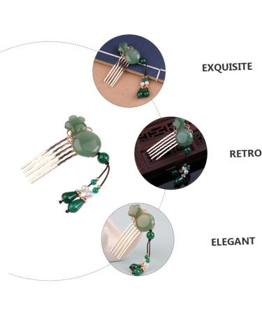 Housoutil 1pc Hair Accessories Comb Barrette Evening Hair Clip Women Hair Pin Pearl Hairpin Hair Comb Wedding Decoration Girl Headdress Decor Bride Freshwater Pearls Etc. Chopsticks Grace - Buy Online on GoSupps.com