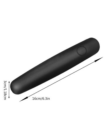 Dandruff Remover Machine Compatible Itch Pen | Portable Black Therminator Handheld Wireless Stick | Galvanic Facial Tool (Black) - Buy Online on GoSupps.com
