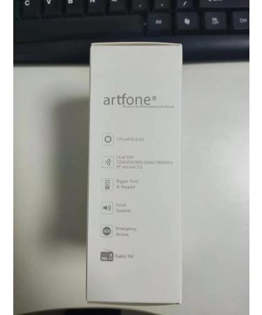 Artfone C1 Mobile Phone for Elderly - Big Buttons High Volume & SOS Function | International Shipping - Buy Online on GoSupps.com