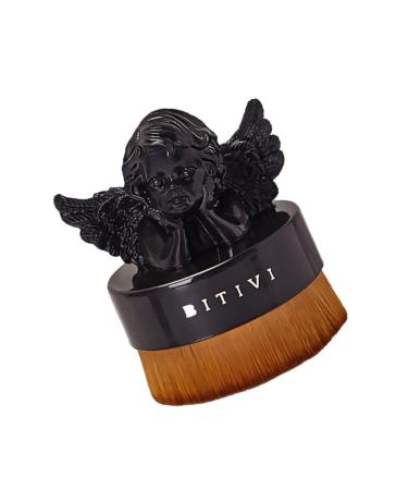 Ipetboom Portable Makeup Brush 1pc Foundation Brush Concealer Brush Artificial Fiber Mini Contou R Brush