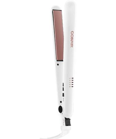 Conair CD705GNC Double Ceramic 1" Curling Wand & Double Ceramic 1" Straightener White - Buy Online on GoSupps.com