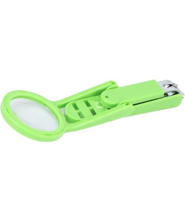 Nail Cutter Nail Clippers with Magnifying Glass Stainless Steel Adjustable Fingernail Toenails Cutter Professional Nail Trimmer Reduce Eye Strain & Easy Grip for Elderly Green - Buy Online on GoSupps.com