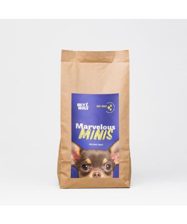Hey Holy - Marvelous Mini's dry food for adult dogs with 40% trout - 1 -pack (7kg) - grain -free only one animal protein particularly well tolerated trout (minis)