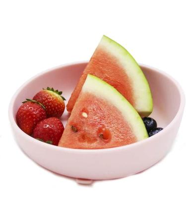 Doidy Bowl and Sippy Cup Set - Slanted Design for Easy Training - Non-Slip Silicone Bowl - Weaning Gift for Babies and Toddlers (Pink) - Buy Online on GoSupps.com