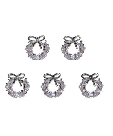 Heart/Crown 3D Art Rhinestones Jewelry Crystal for Women Girl Metal for Art