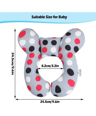 RoamReady Baby Travel Pillow - Neck & Head Support for Car Seat & Pushchair | Seat Insert for Comfort - Buy Online on GoSupps.com