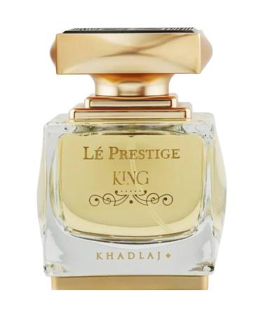 Khadlaj Le Prestige King Eau De Parfum Spray for Men 3.4 Ounce L PRESTIGE KING 3.4 Ounce (Pack of 1)